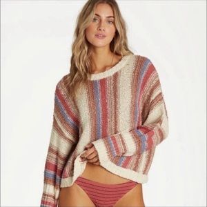 Billabong Easy Going Striped Sweater